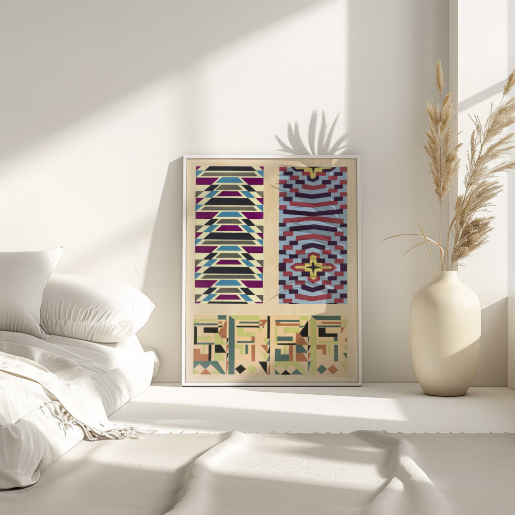 Abstract Pattern Portfolio Pl.01 1930 Mizuki Heitaro 4 mockup