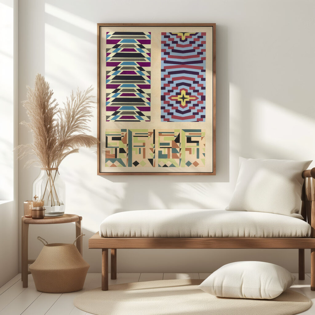 Abstract Pattern Portfolio Pl.01 1930 Mizuki Heitaro 5 mockup