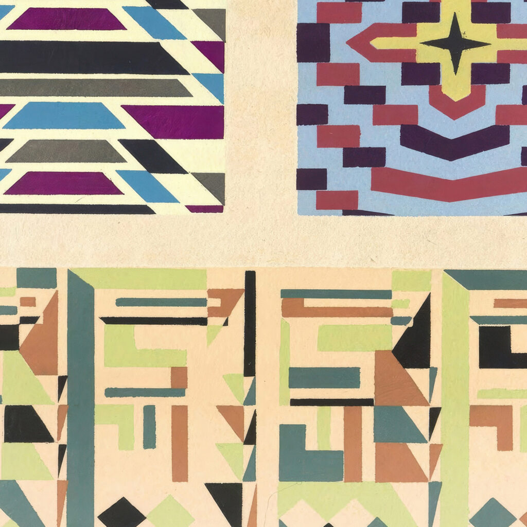 Abstract Pattern Portfolio Pl.01 1930 Mizuki Heitaro 8 mockup