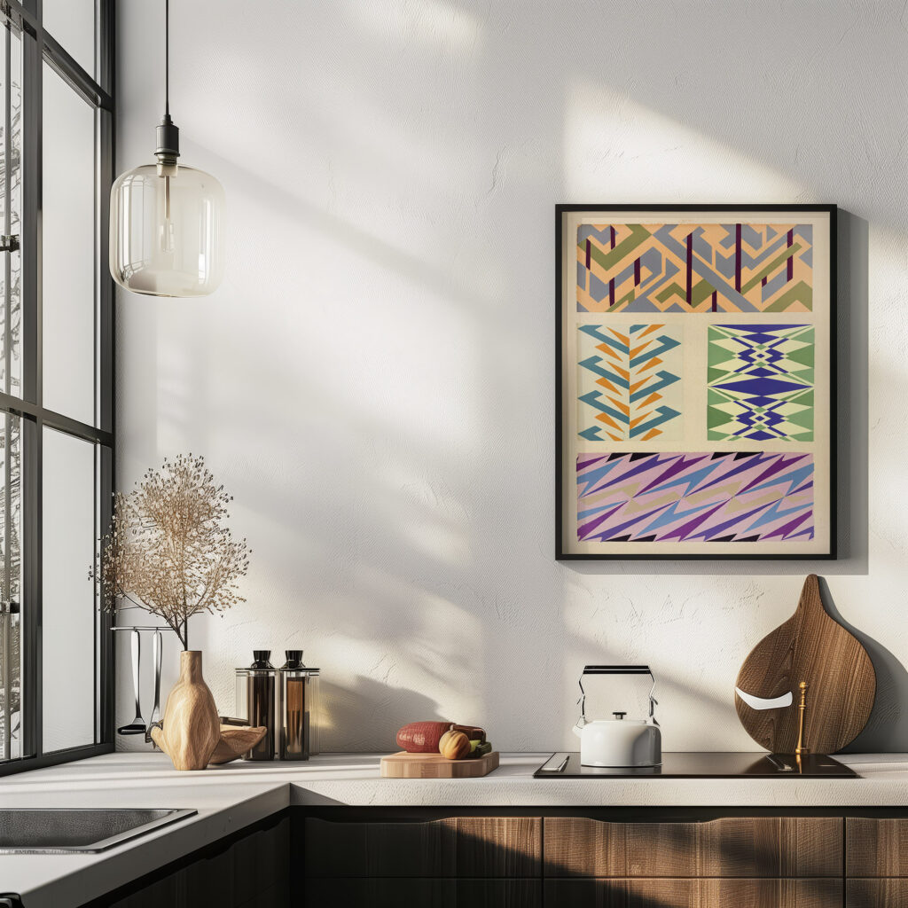 Abstract Pattern Portfolio Pl.02 1930 Mizuki Heitaro 6 mockup