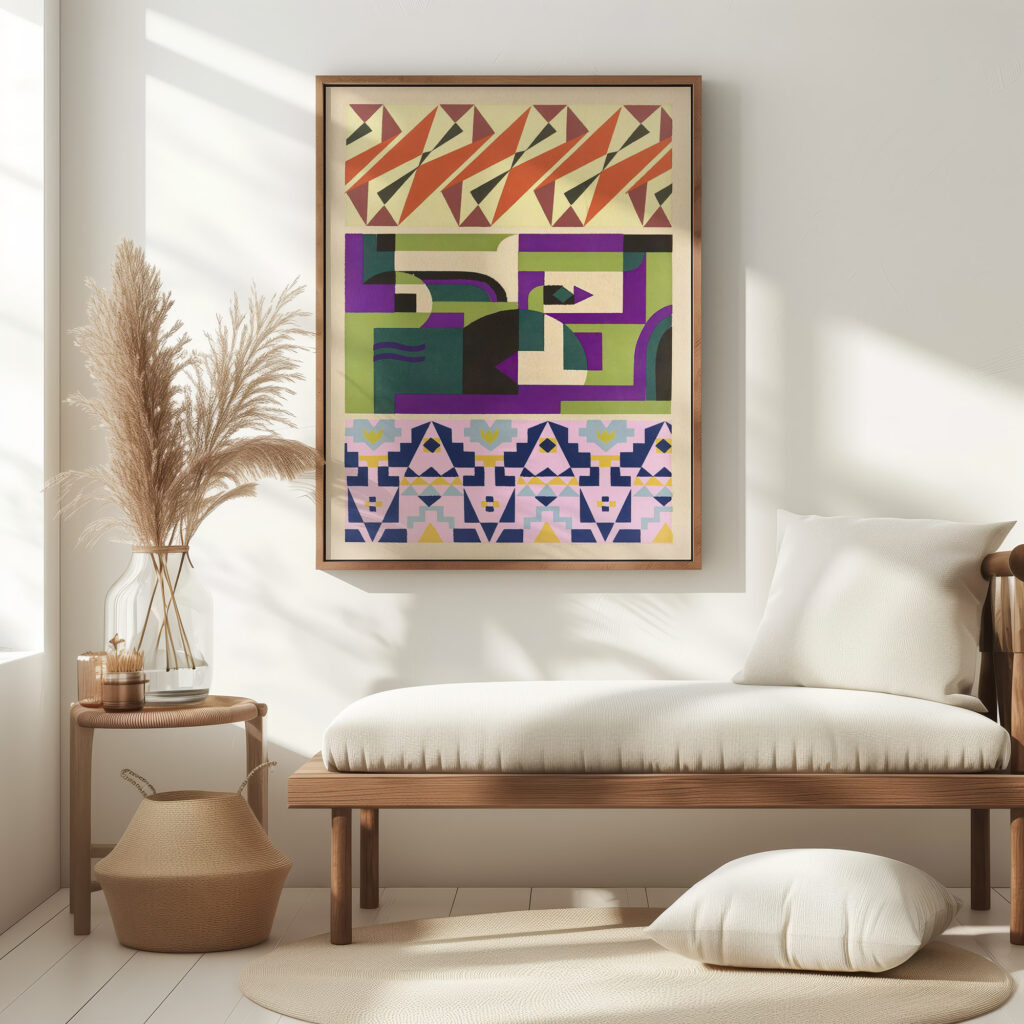 Abstract Pattern Portfolio Pl.03 1930 Mizuki Heitaro 5 mockup