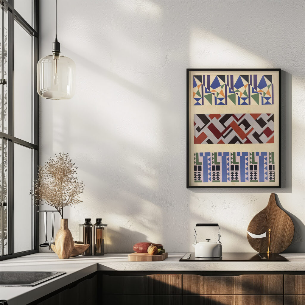 Abstract Pattern Portfolio Pl.06 1930 Mizuki Heitaro 6 mockup