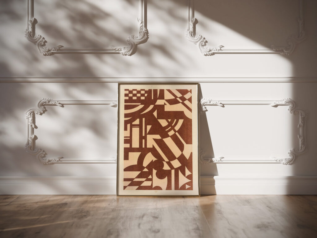 Abstract Pattern Portfolio Pl.07 1930 Mizuki Heitaro video mockup