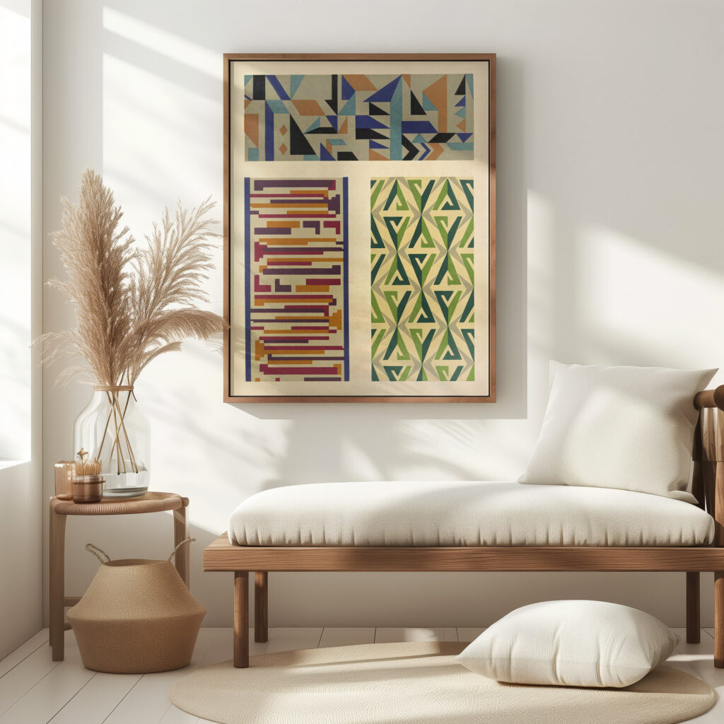 Abstract Pattern Portfolio Pl.11 1930 Mizuki Heitaro 5 mockup