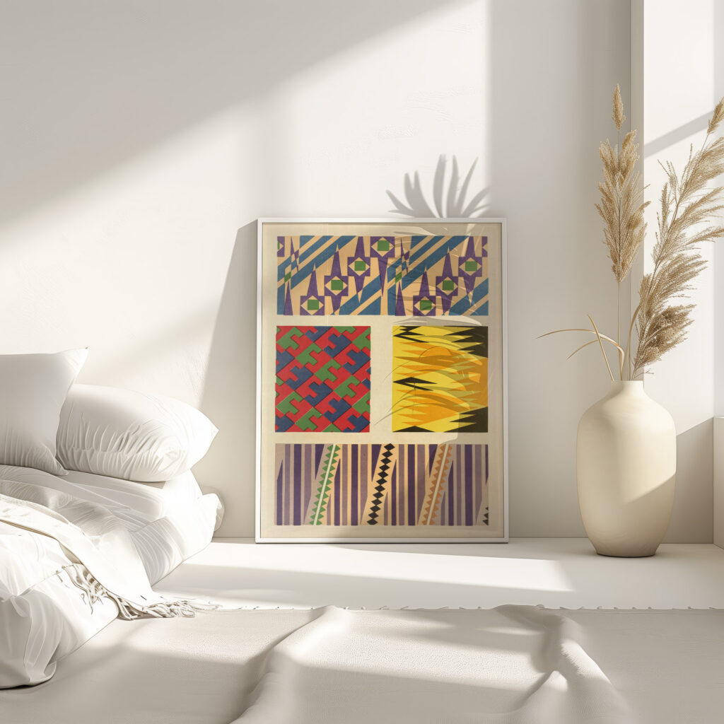 Abstract Pattern Portfolio Pl.12 1930 Mizuki Heitaro 4 mockup