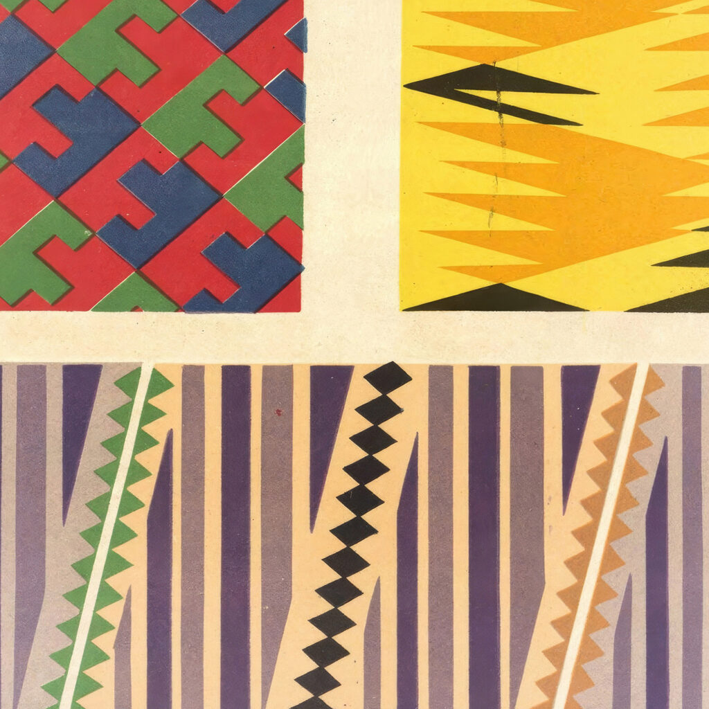 Abstract Pattern Portfolio Pl.12 1930 Mizuki Heitaro 8 mockup