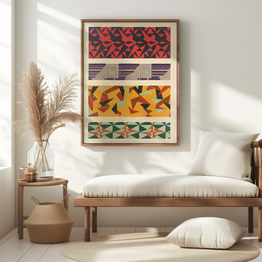 Abstract Pattern Portfolio Pl.13 1930 Mizuki Heitaro 5 mockup