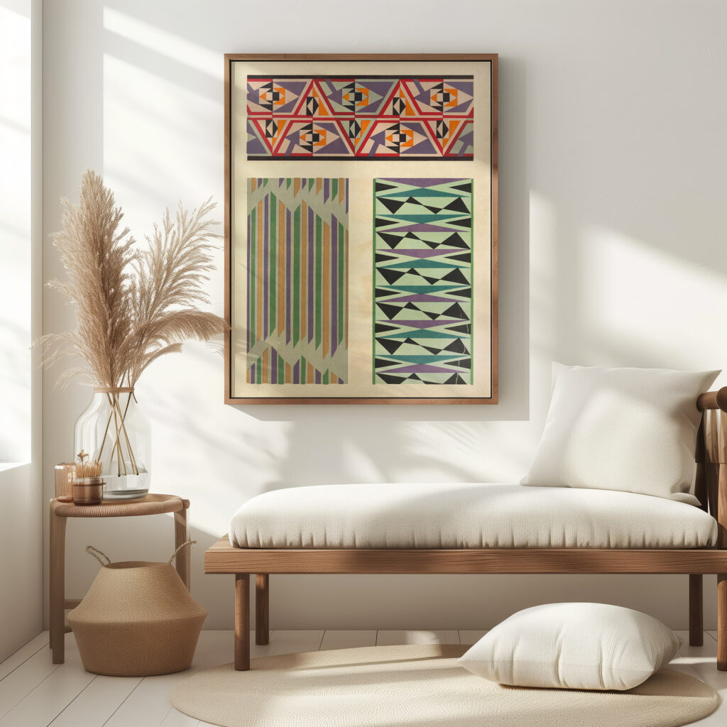Abstract Pattern Portfolio Pl.14 1930 Mizuki Heitaro 5 mockup
