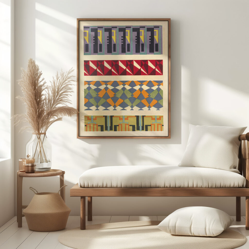 Abstract Pattern Portfolio Pl.15 1930 Mizuki Heitaro 5 mockup
