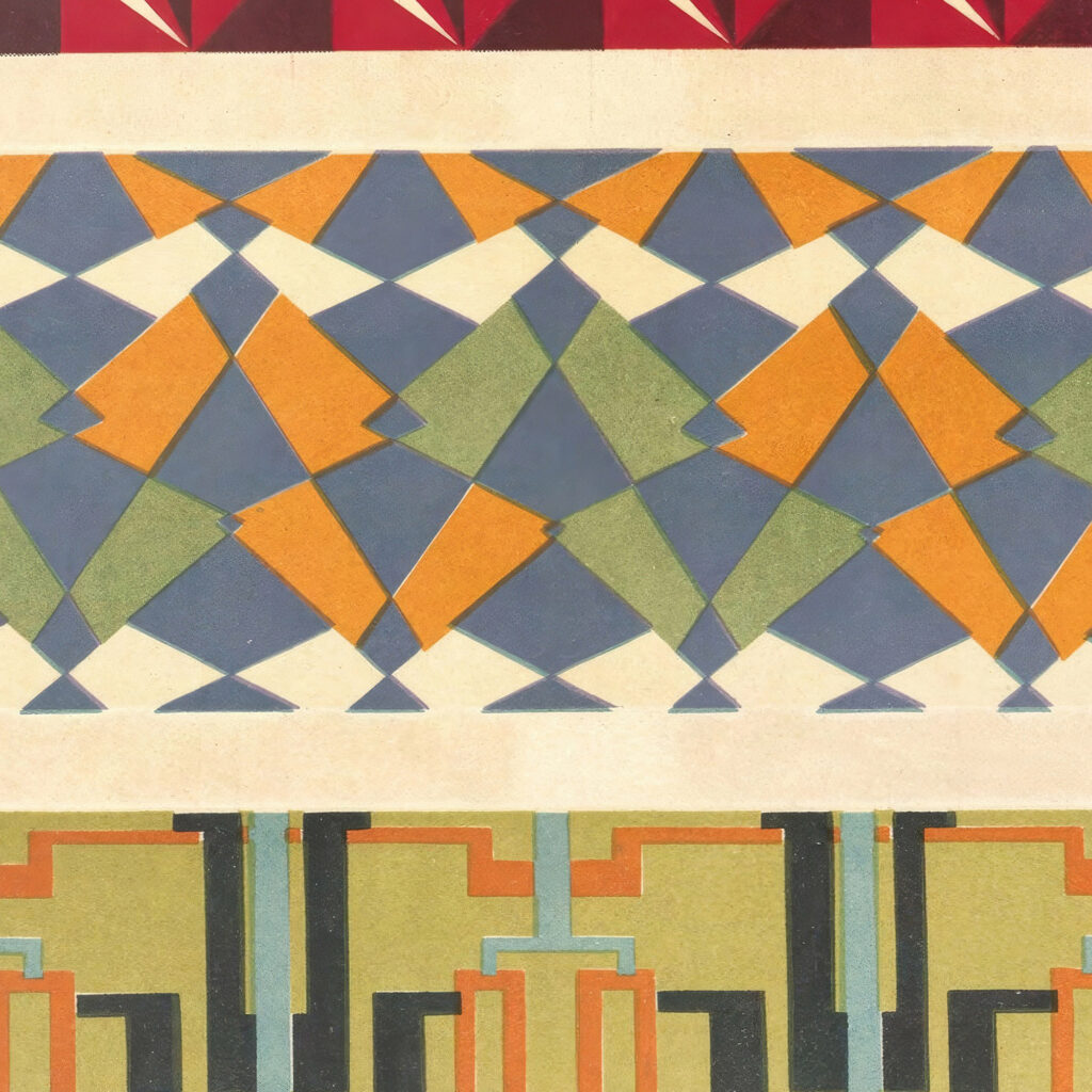 Abstract Pattern Portfolio Pl.15 1930 Mizuki Heitaro 8 mockup