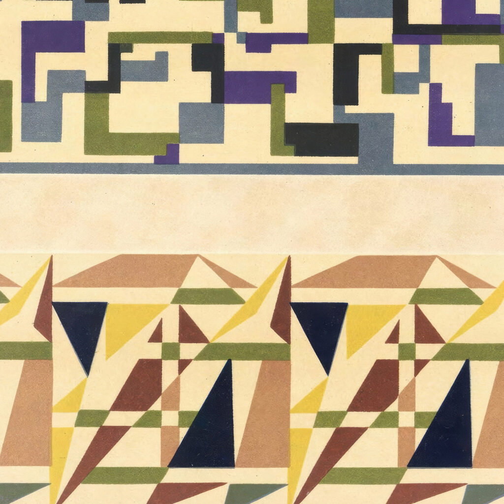 Abstract Pattern Portfolio Pl.18 1930 Mizuki Heitaro 8 mockup