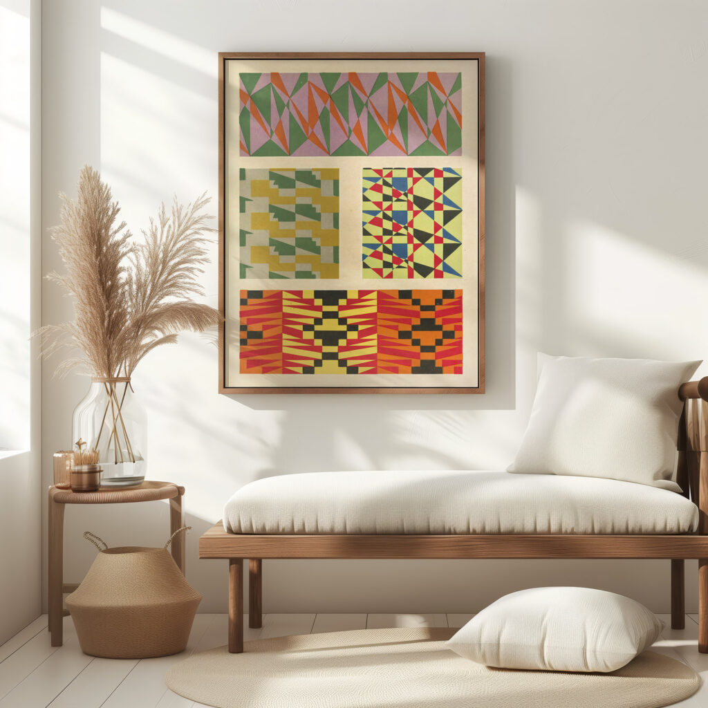 Abstract Pattern Portfolio Pl.22 1930 Mizuki Heitaro 5 mockup