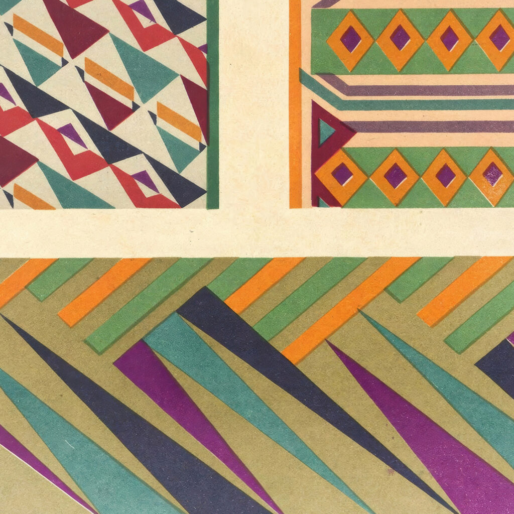 Abstract Pattern Portfolio Pl.24 1930 Mizuki Heitaro 8 mockup