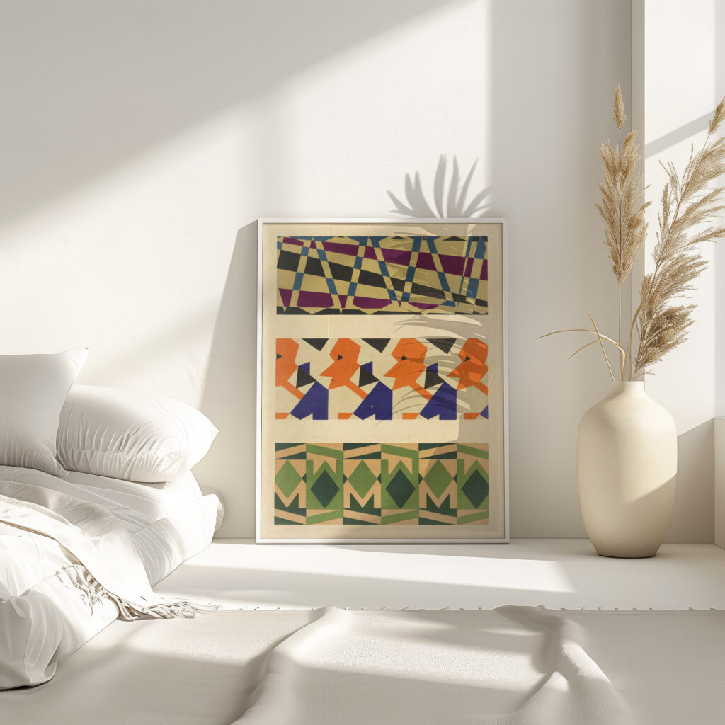 Abstract Pattern Portfolio Pl.25 1930 Mizuki Heitaro 4 mockup