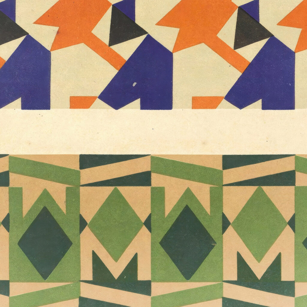 Abstract Pattern Portfolio Pl.25 1930 Mizuki Heitaro 8 mockup