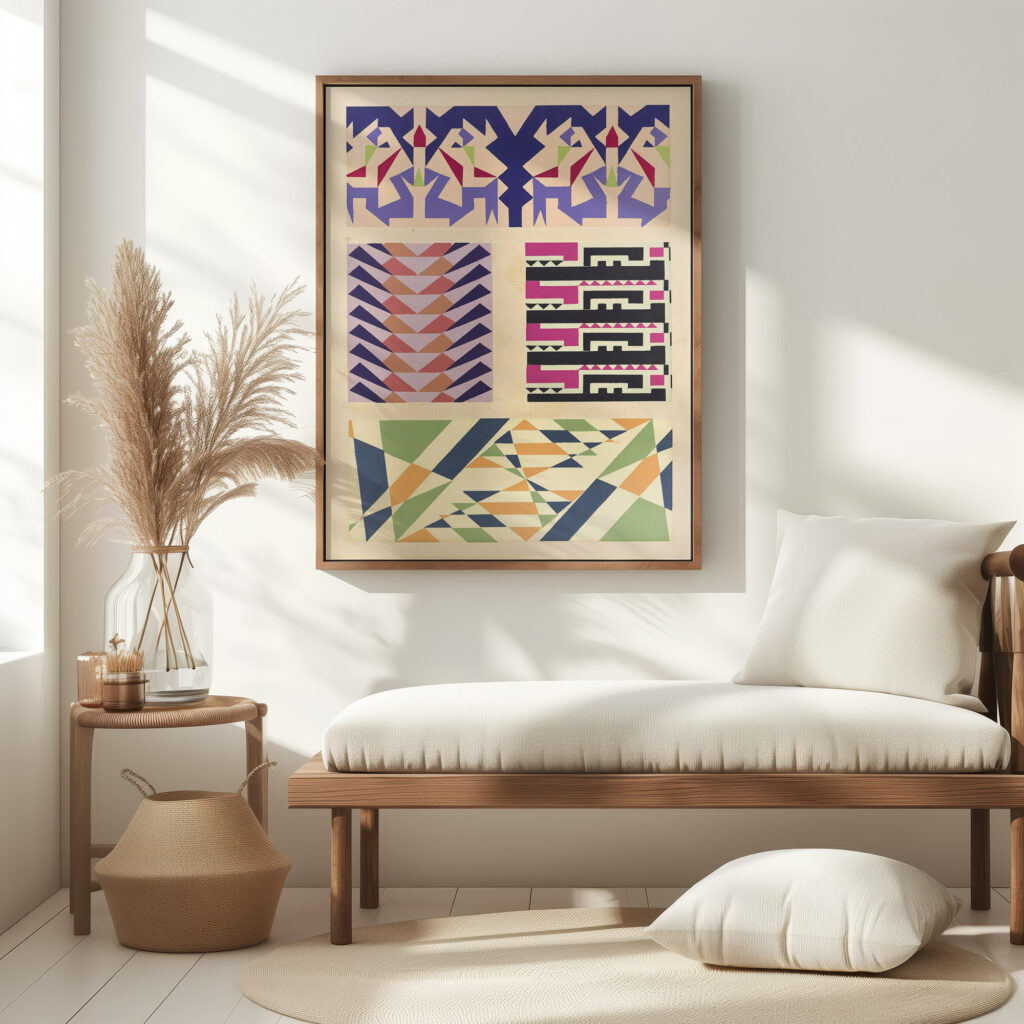 Abstract Pattern Portfolio Pl.27 1930 Mizuki Heitaro 5 mockup