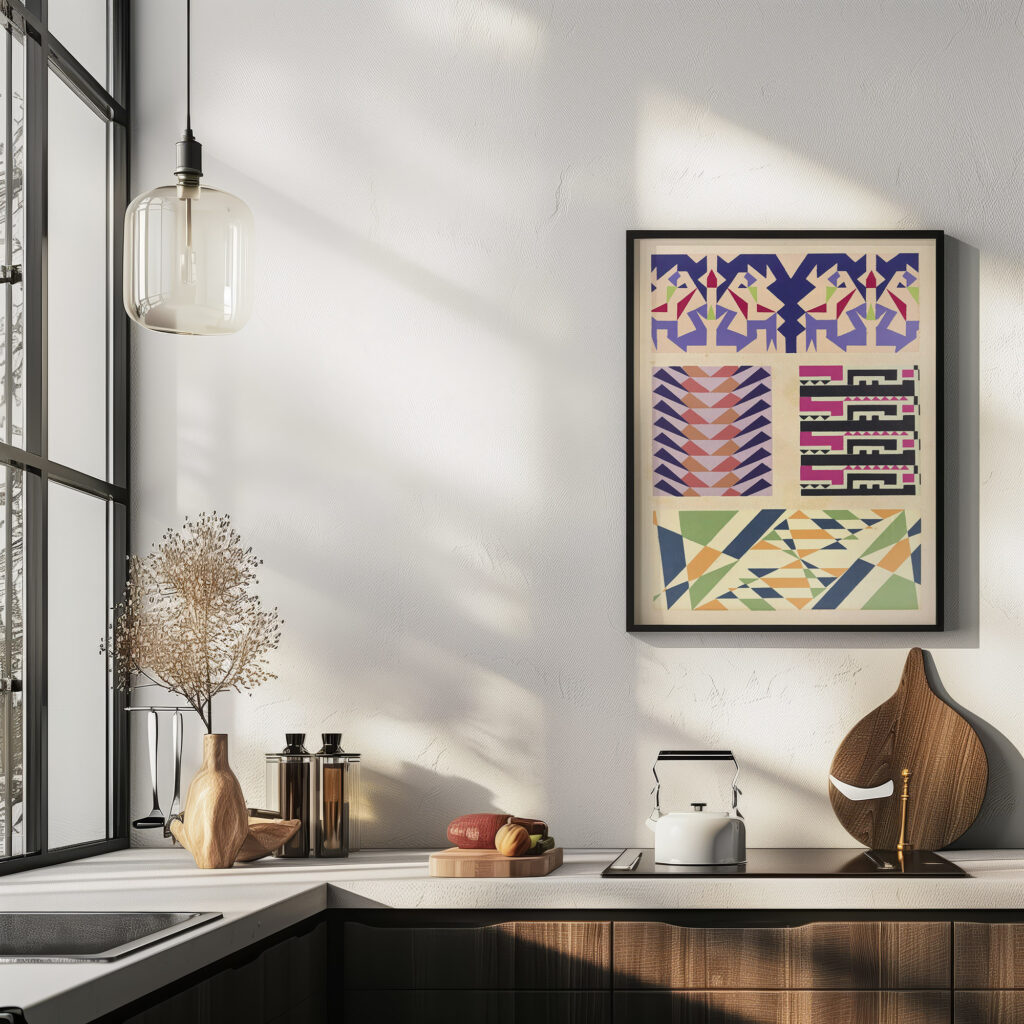 Abstract Pattern Portfolio Pl.27 1930 Mizuki Heitaro 6 mockup