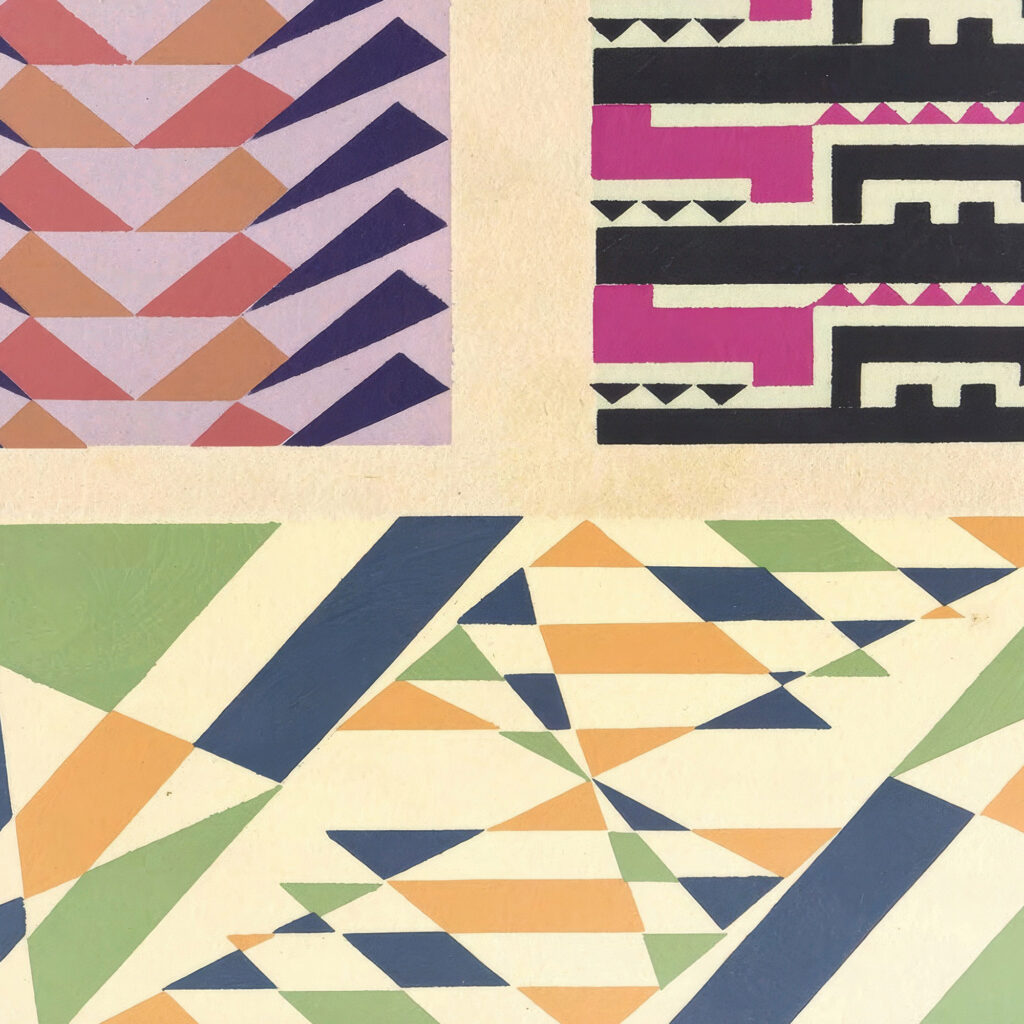 Abstract Pattern Portfolio Pl.27 1930 Mizuki Heitaro 8 mockup
