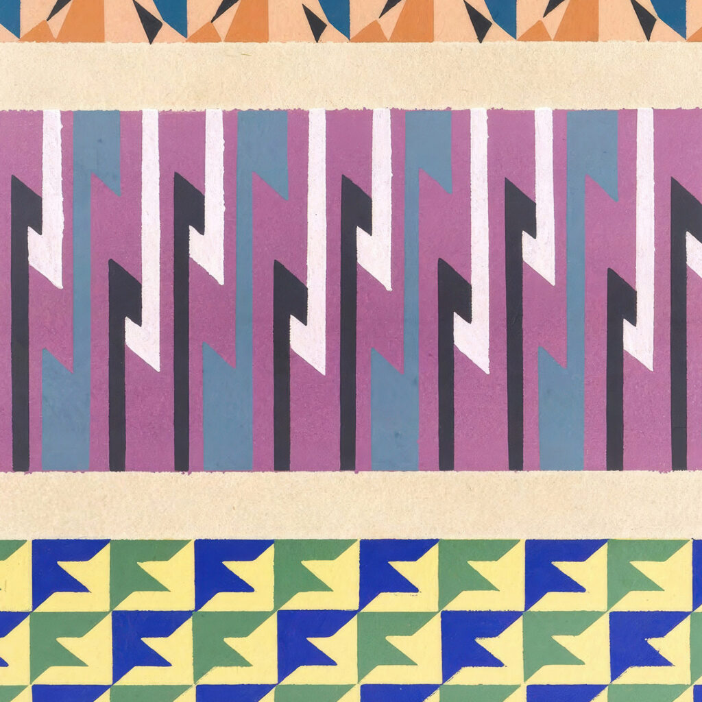 Abstract Pattern Portfolio Pl.30 1930 Mizuki Heitaro 8 mockup