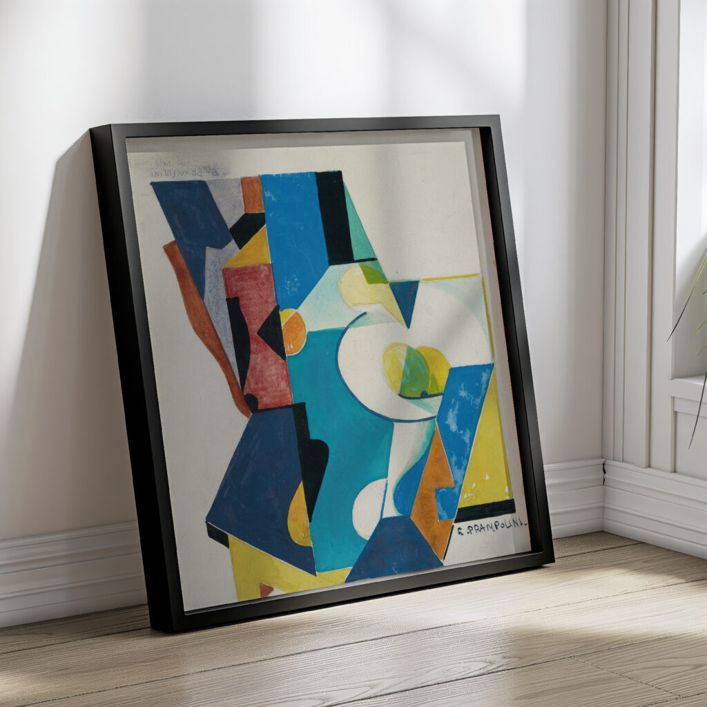 Abstract Still Life 1919 Enrico Prampolini 4 mockup