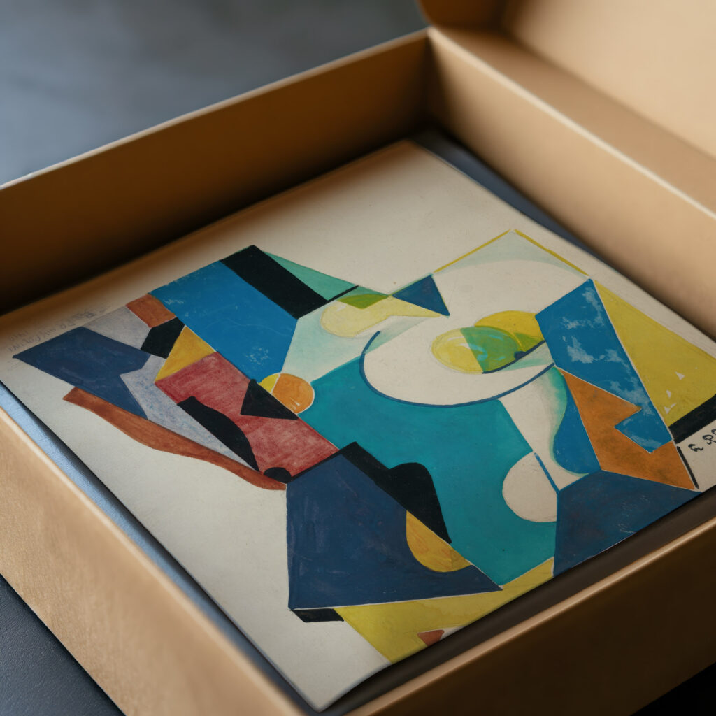 Abstract Still Life 1919 Enrico Prampolini video mockup