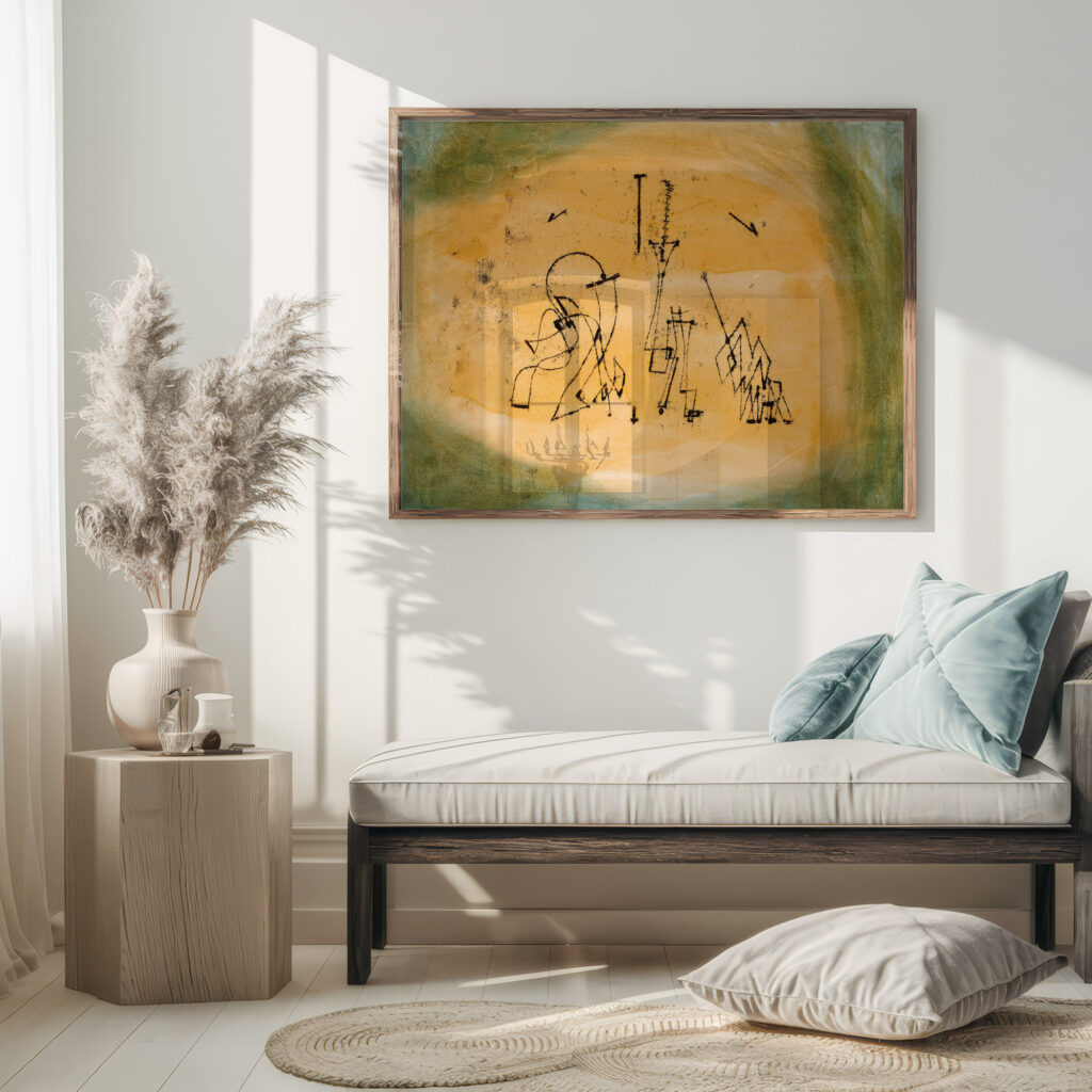 Abstract Trio 1923 Paul Klee 5 mockup
