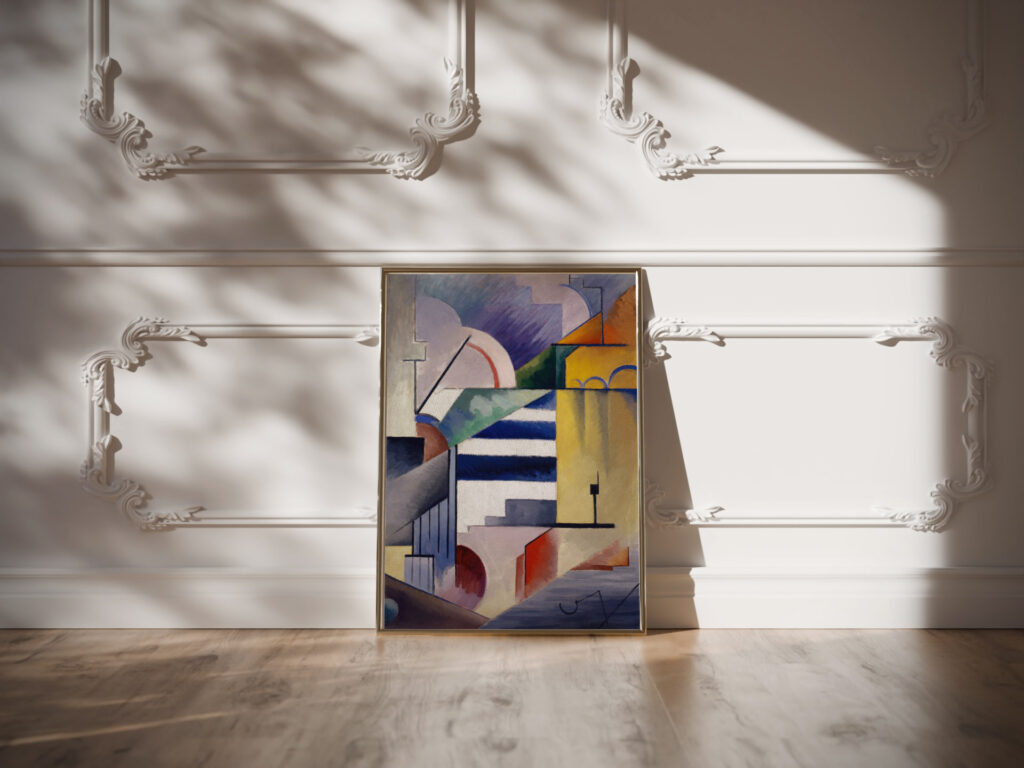 Abstract composition I 1917 18 Viking Eggeling video mockup