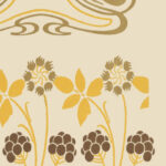 Abstract design based on berries and arabesques 1900 Maurice Pillard Verneuil 8 mockup