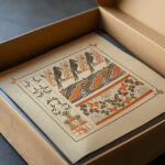 Abstract design based on birds fish butterflies dragonflies 1900 Maurice Pillard Verneuil video mockup