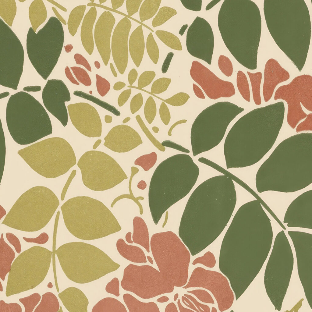 Abstract design based on flowering plants 1900 George Auriol 8 mockup