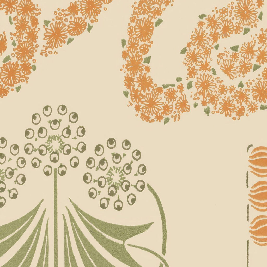Abstract design based on flowers and garlands 1900 Maurice Pillard Verneuil 8 mockup