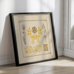 Abstract design based on flowers and thorns. 1900 Maurice Pillard Verneuil 4 mockup