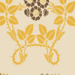 Abstract design based on flowers and thorns. 1900 Maurice Pillard Verneuil 8 mockup