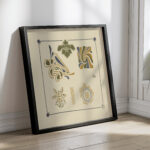 Abstract design based on leaves and arabesques 1900 George Auriol 4 mockup