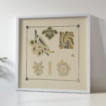 Abstract design based on leaves and arabesques 1900 George Auriol 5 mockup