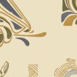 Abstract design based on leaves and arabesques 1900 George Auriol 8 mockup