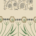 Abstract design based on leaves and arabesques 1900 Maurice Pillard Verneuil 8 mockup
