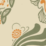 Abstract design based on leaves. 1900 George Auriol 8 mockup