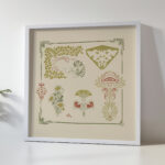 Abstract design based on organic shapes 1900 George Auriol 1 5 mockup