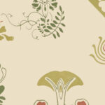 Abstract design based on organic shapes 1900 George Auriol 1 8 mockup