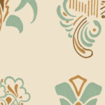 Abstract design based on organic shapes 1900 George Auriol 2 8 mockup