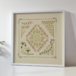 Abstract design based on small leaf shapes. 1900 Maurice Pillard Verneuil 5 mockup