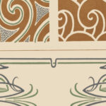 Abstract design based on swirls. 1900 Maurice Pillard Verneuil 8 mockup