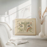 Abstract design based on tiny flowers. 1900 Maurice Pillard Verneuil 4 mockup