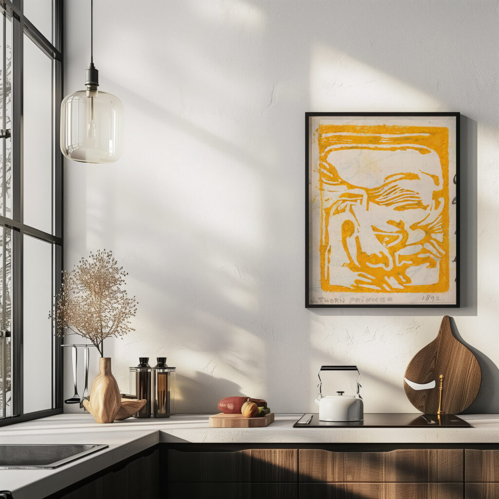 Abstracte compositie 1892 Johan Thorn Prikker 6 mockup