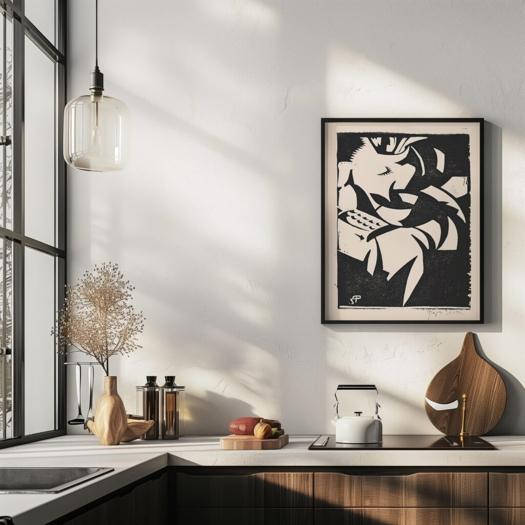 Abstracte compositie 1906 1945 Reijer Stolk 6 mockup