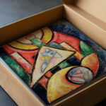 Abstraction 1912 13 Marsden Hartley video mockup