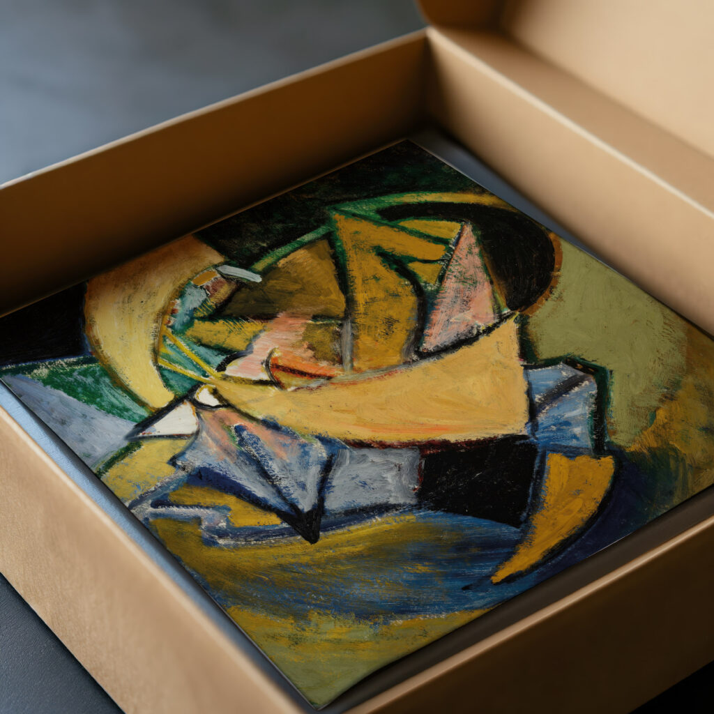 Abstraction 1919 Alfred Henry Maurer video mockup