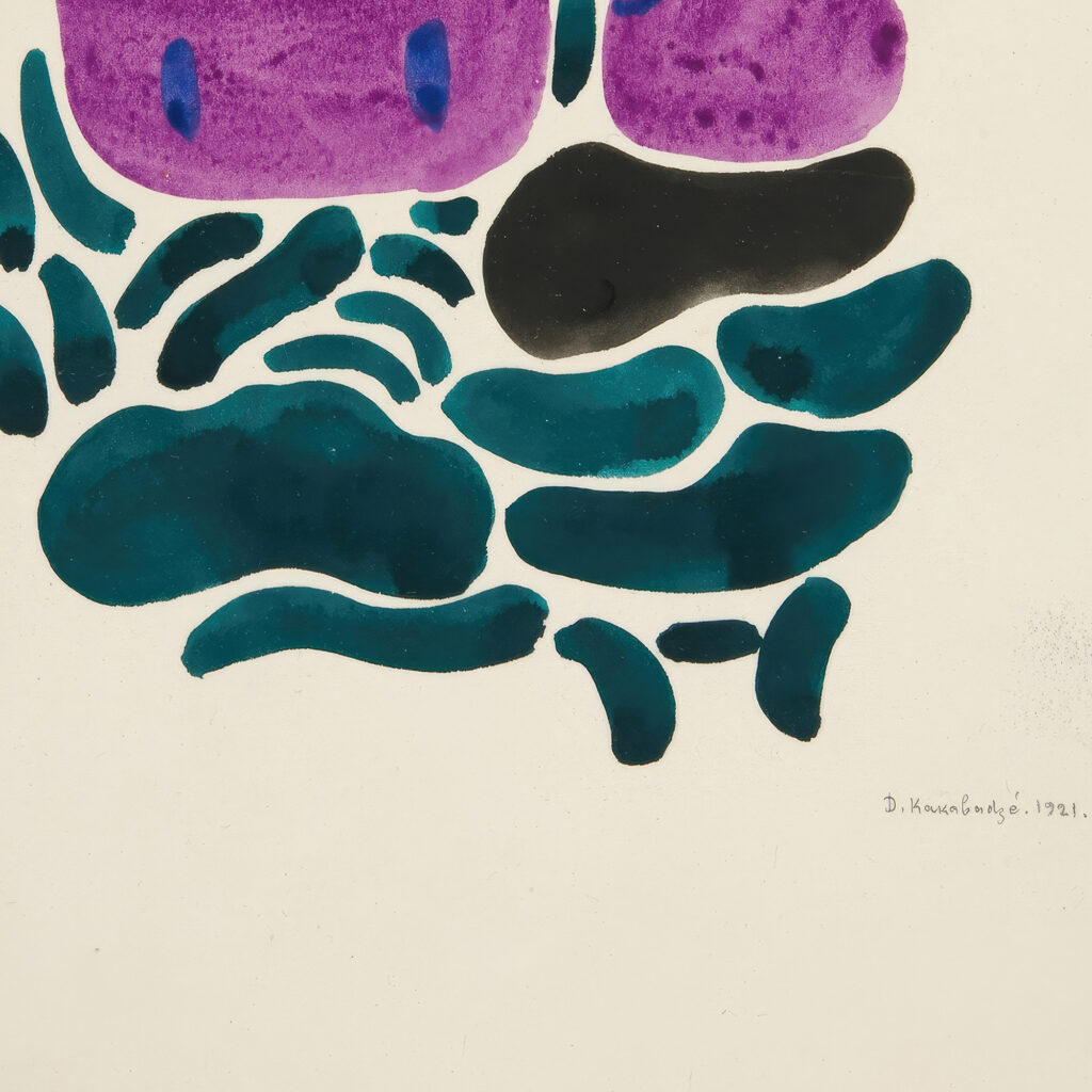 Abstraction Based on Flower Forms III 1921 David Kakabadze 8 mockup