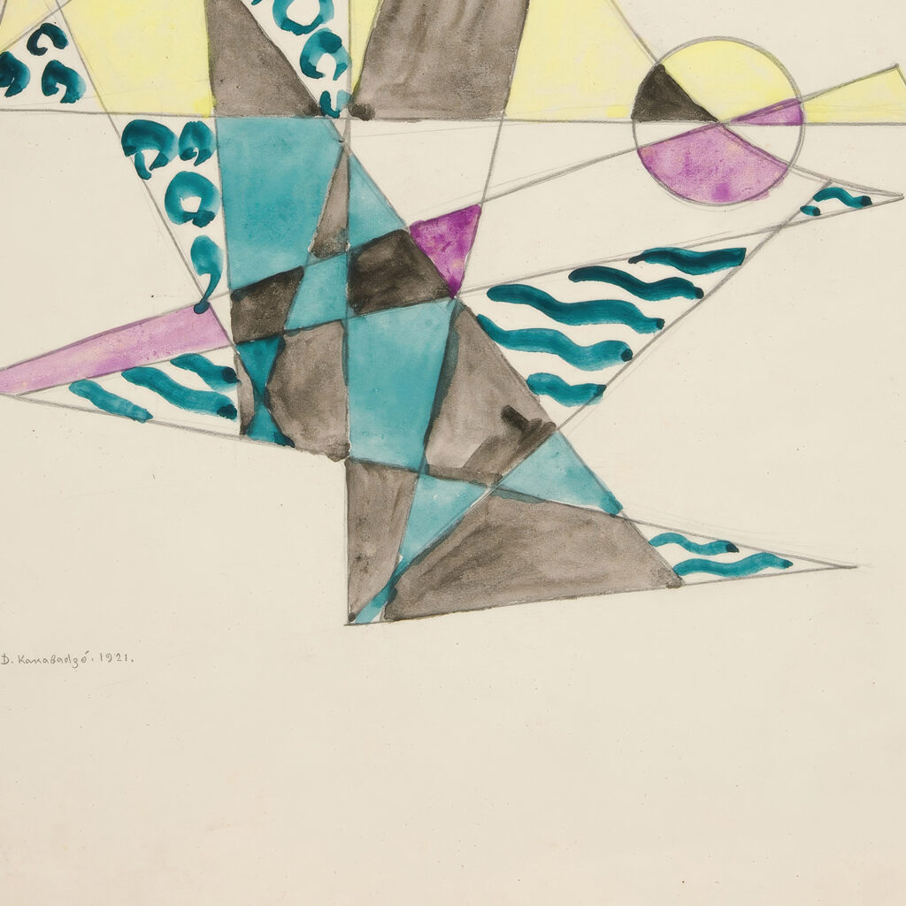 Abstraction Based on Sails I 1921 David Kakabadze 8 mockup